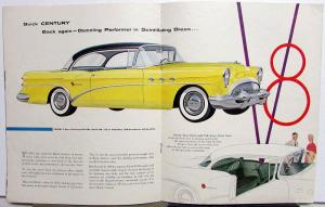 1954 Buick Roadmaster Super Special Century Skylark Sales Brochure