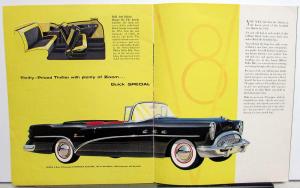1954 Buick Roadmaster Super Special Century Skylark Sales Brochure