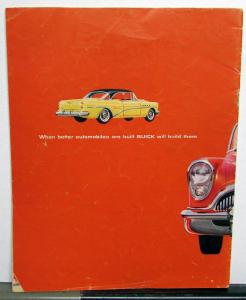1954 Buick Roadmaster Super Special Century Skylark Sales Brochure