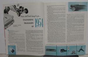 Buick Magazine January 1954 Vol 15 No 7 Original Showcasing 1954 Models