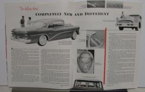 Buick Magazine January 1954 Vol 15 No 7 Original Showcasing 1954 Models