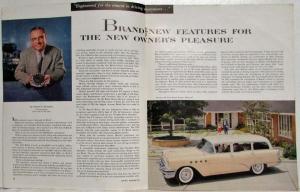 1955 Buick Preview Magazine November 1954 Color Original