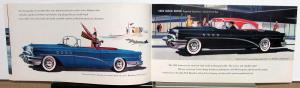 1955 Buick Roadmaster Super Century Special Dynaflow Sales Brochure Original