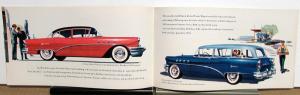 1955 Buick Roadmaster Super Century Special Dynaflow Sales Brochure Original