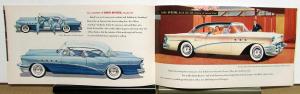 1955 Buick Roadmaster Super Century Special Dynaflow Sales Brochure Original