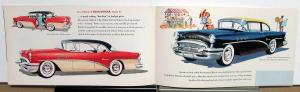 1955 Buick Roadmaster Super Century Special Dynaflow Sales Brochure Original