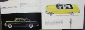 1956 Buick Roadmaster Super Century Special Riviera Estate Wagon Sales Brochure