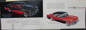 1956 Buick Roadmaster Super Century Special Riviera Estate Wagon Sales Brochure