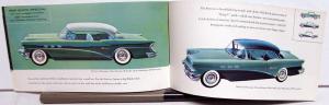 1956 Buick Roadmaster Super Century Special Color Sales Brochure