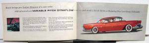 1957 Buick Roadmaster Super Century Special Color Sales Brochure Folder Original