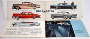 1957 Buick Roadmaster Super Century Special Color Sales Brochure Folder Original