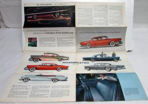 1957 Buick Roadmaster Super Century Special Color Sales Brochure Folder Original