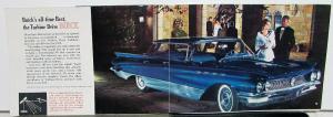 1960 Buick Turbine Drive LeSabre Invicta Electra Dealer Sales Brochure Mailer