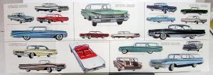 1960 Buick Turbine Drive LeSabre Invicta Electra Dealer Sales Brochure Mailer