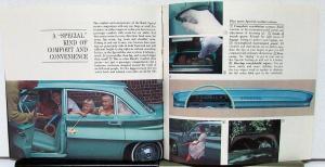 1961 Buick Special Color Sales Brochure Original White Back Cover Printed USA