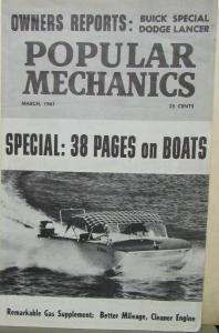 1961 Buick Special Reprint Article Popular Mechanics March 1961