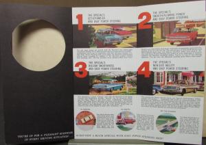 1961 Buick Special With Power Steering Color Sales Brochure Folder