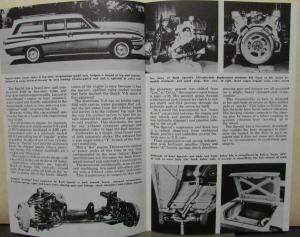 1961 Buick Special Reprint Article Popular Mechanics Oct 1960