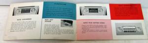 1962 Buick Engineer Approved Accessories Sales Brochure
