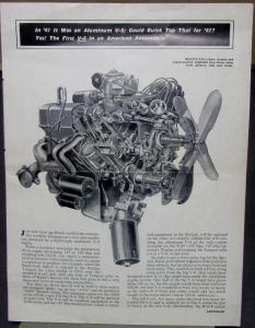 1962 Buick V6 Car Life Auto Magazine Nov 1961 Article Reprint Sales Leaflet