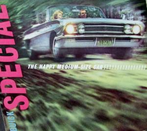 1962 Buick Special Convertible Wagon Sedan Deluxe Sales Brochure MAILER Original