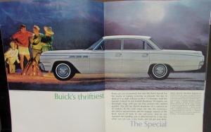 1963 Buick Skylark Special Wagon Convertible Color Sales Brochure Original