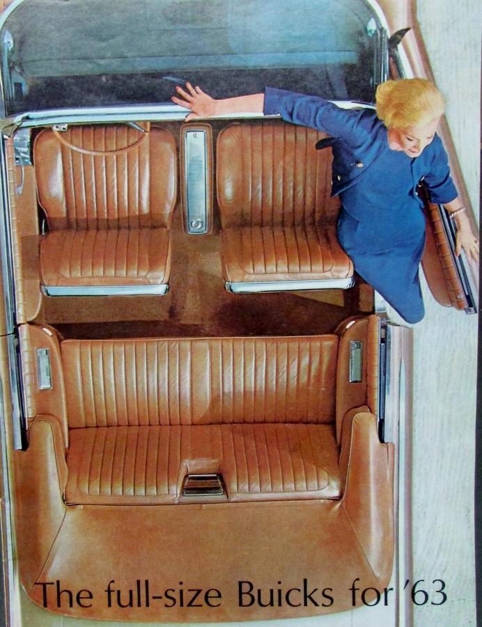 1963 Buick Electra 225 Wildcat Estate Wagons LeSabre Color Sales Brochure
