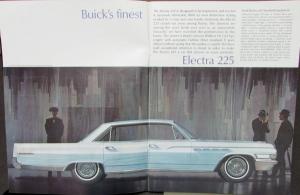 1963 Buick Electra 225 Wildcat Estate Wagons LeSabre Color Sales Brochure