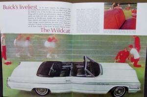 1963 Buick Electra 225 Wildcat Estate Wagons LeSabre Color Sales Brochure