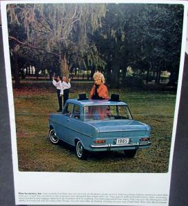 1964 Buick Opel Kadett Sedan Sport Coupe Wagon Color Sales Brochure Mailer