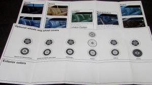 1966 Buick Full Line Color & Trim Sales Brochure Original