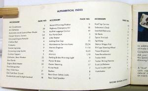 1966 Buick Engineer Approved Accessories Sales Brochure Original