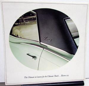 1967 Buick Electra 225 Limited Luxury Interior Sales Brochure Folder Original