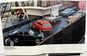 1967 Buick Opel Kadett Coupe Wagon Sedan Rallye Color Original Sales Brochure