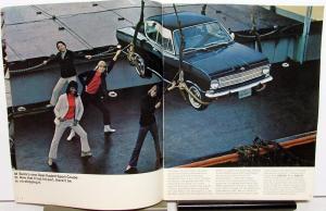 1967 Buick Opel Kadett Coupe Wagon Sedan Rallye Color Original Sales Brochure