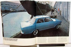 1967 Buick Opel Kadett Coupe Wagon Sedan Rallye Color Original Sales Brochure