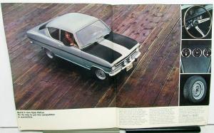 1967 Buick Opel Kadett Coupe Wagon Sedan Rallye Color Original Sales Brochure