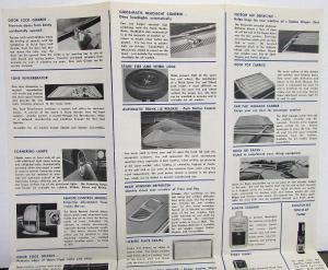 1967 Buick Approved Accessories Sales Brochure Leaflet Original