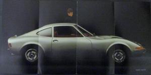 1969 Buick Opel GT Sales Brochure Folder MAILER Original