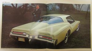 1972 Buick Skylark LeSabre Centurion Wagon Electra Riviera Smaller Sale Brochure