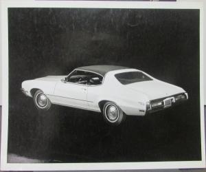 1972 Buick Skylark 350 Original Black White Press Photo