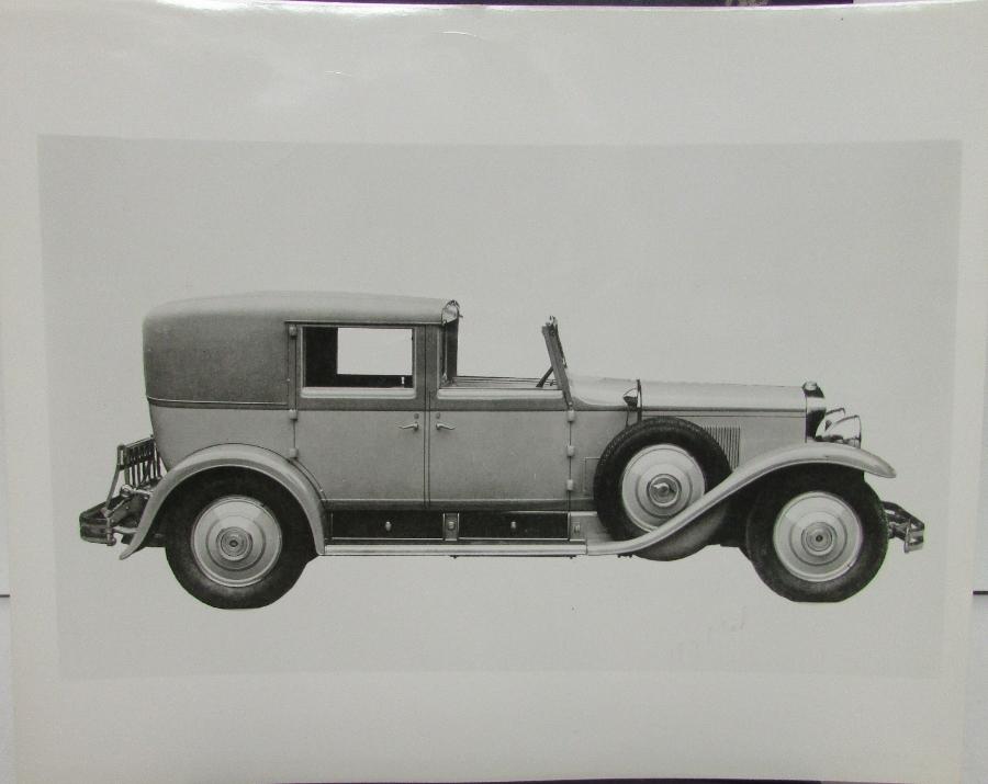1928 Cadillac Cabriolet Press Photo