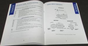 2001 Chevrolet Tahoe Police Package Dealer Sales Brochure Fleet Special Service