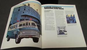 Original 1976 Dodge Dealer Sales Brochure Police Pursuit Coronet Dart Monaco