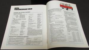 Original 1976 Dodge Dealer Sales Brochure Police Pursuit Coronet Dart Monaco