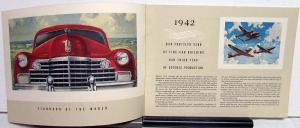 1942 Cadillac & Fleetwood Series 61 62 63 67 60 75 Sales Brochure Sm Version