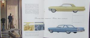 1962 Cadillac 62 60 Special DeVille Eldorado Limo Sales Brochure Original