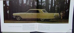 1964 Cadillac Series Sixty Two DeVille Fleetwood Sales Brochure Original