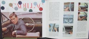 1964 Cadillac Series Sixty Two DeVille Fleetwood Sales Brochure Original