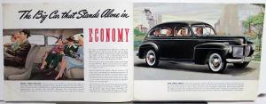 1941 Mercury 8 Dealer Color Sales Brochure Sedan Coupe Convertible Rare